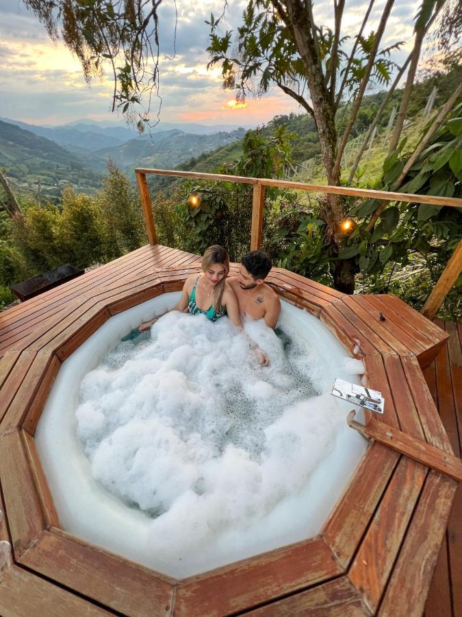 Nazca Glamping Hotel Villamaria Bagian luar foto