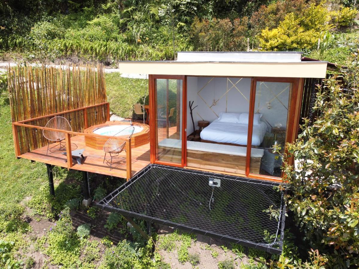 Nazca Glamping Hotel Villamaria Bagian luar foto