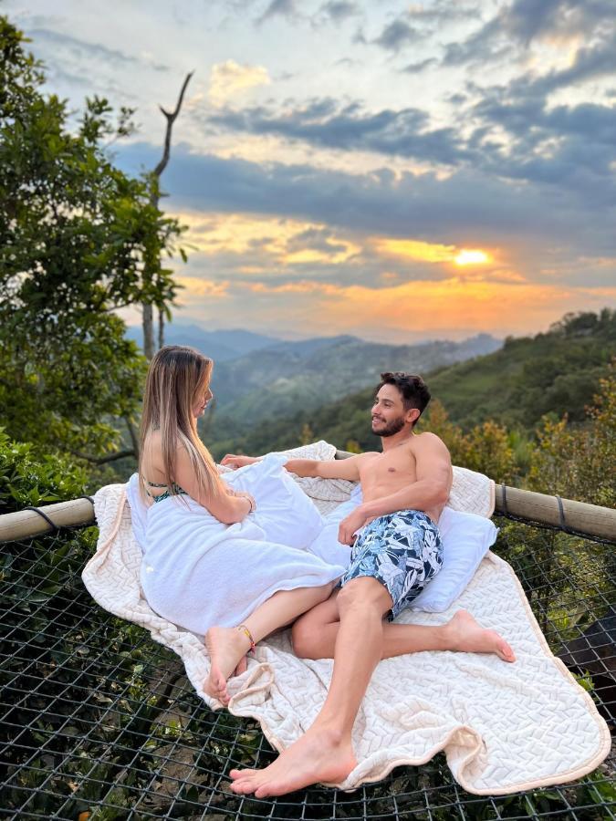 Nazca Glamping Hotel Villamaria Bagian luar foto